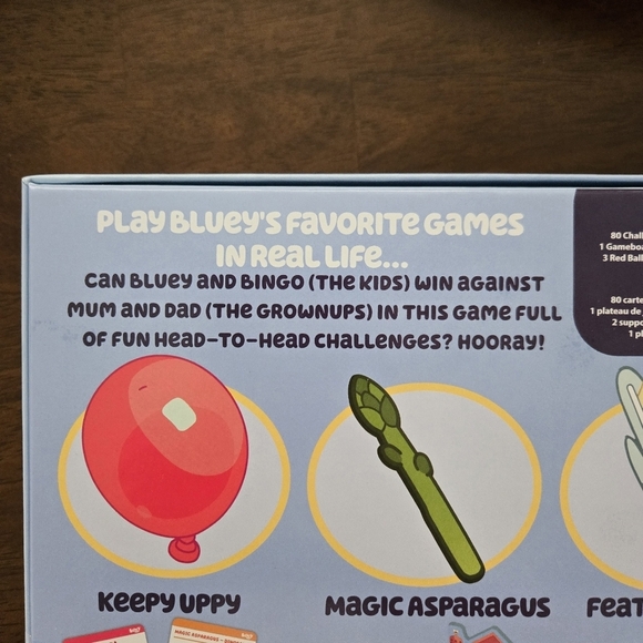 Bluey Beat The Parents Head-to-Head Trivia & Fun Family Game Night New Sealed - Picture 6 of 9